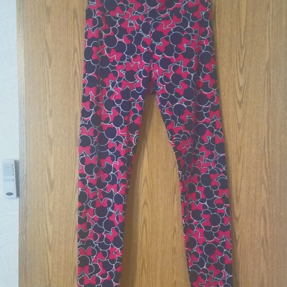 Lularoe Minnie Mouse Leggings One Size Fits All